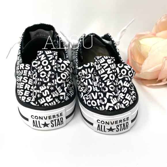 BLACK FRIDAY 🔥 Converse Ctas Shoreline Slip Canvas Black/Women's Logo 565544F - Picture 5 of 8